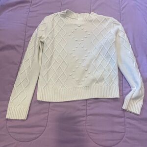 Nordstrom Textured Cream Sweater, kids